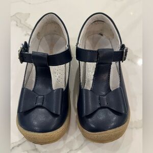 L'Amour Girls Navy Shoes